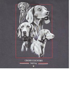 Camiseta Mayoral M/l 'dogs' Gris Para Niño