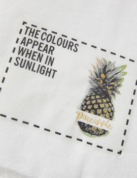 Camiseta Name It Piña Cambia de Color Con Sol Para Niña