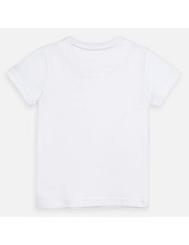 Camiseta Mayoral Snorkel Blanca Para Mini Niño