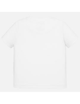 Camiseta Mayoral M Blanca Para Bebe Niño