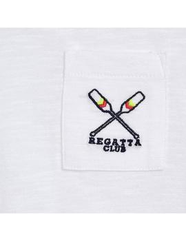 Camiseta Mayoral Regata Club Blanca Mini Niño
