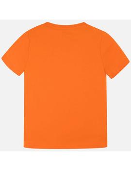Camiseta Mayoral M/C Escalador Naranja Kids Niño