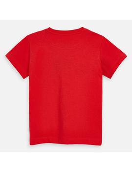 Camiseta Mayoral Básica Roja Mini Niño