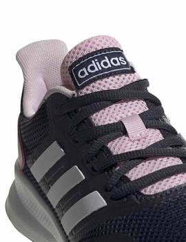 Zapatillas Adidas RunFalcon Marino/Rosa