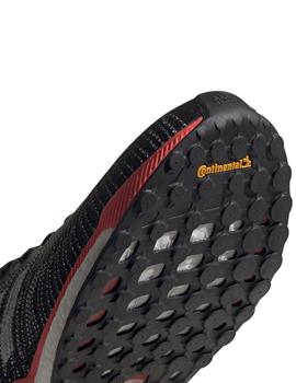 Zapatillas Adidas Solar Boost 19 M Negro/Rojo