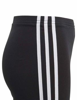 Mallas cortas Adidas Cycling Negro/Blanco Niña