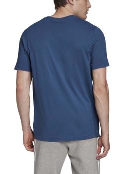 Camiseta Adidas Tech Marino Para Hombre