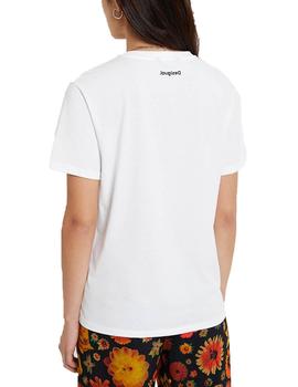 Camiseta Desigual Viena Blanco Mujer