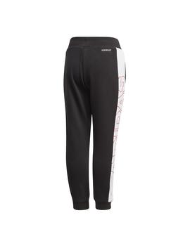 Pantalon Adidas LK BR KN PNT2 Negro/Bco/Coral