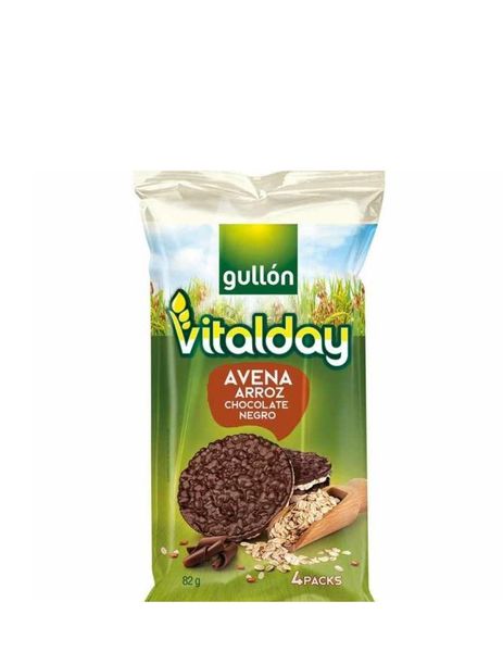 Tortitas Gullón Avena con Chocolate 4x20,5gr