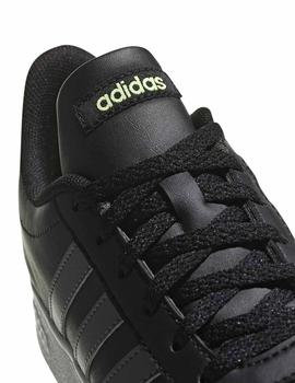 Zapatillas Adidas VL Court 2.0 K Negro/Gris