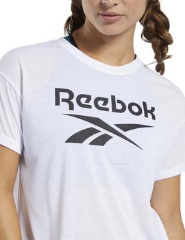 Camiseta Reebok WOR SUP BL Blanco Mujer