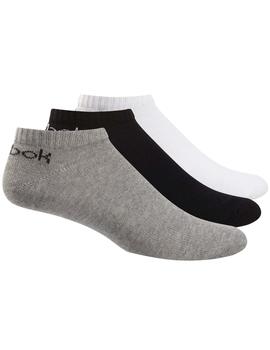 Calcetines Reebok ACT Core Low Bco/Negro/Gris