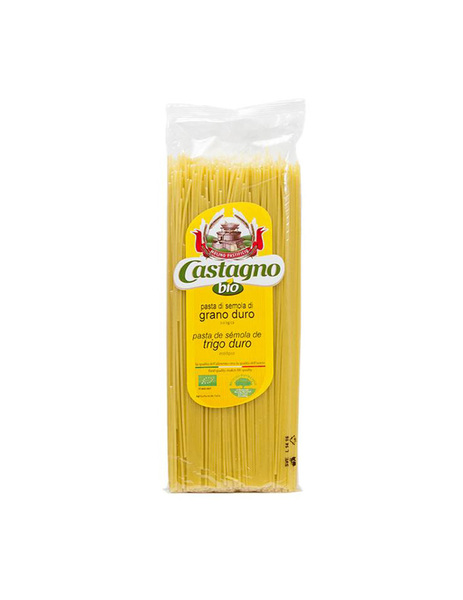 Gallery espaguetis ecologicos de semola de trigo  castagno 500g