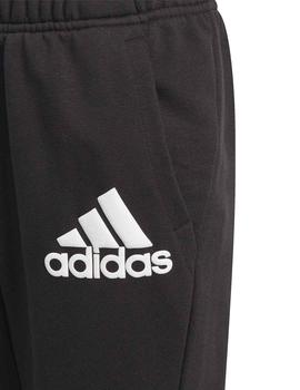 Pantalon Adidas B BOS Negro/Blanco Niño