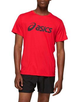 Camiseta Asics Silver Top SS Rojo Hombre