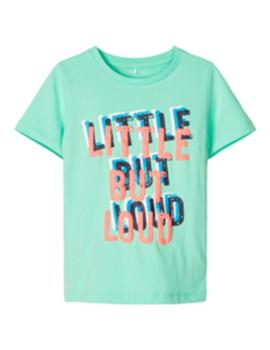 Camiseta Name it Little Verde Mini Niño