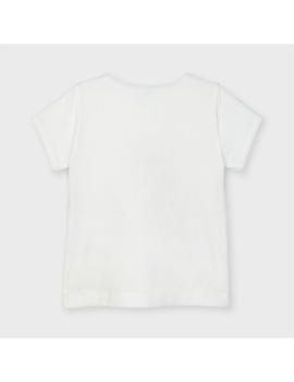  Camiseta Mayoral  M/c Basica Crudo Para Bebé Niña