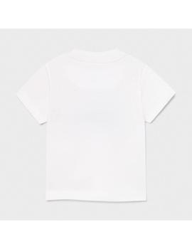 Camiseta m/c 'play' coche Blanco Para Bebé Niño