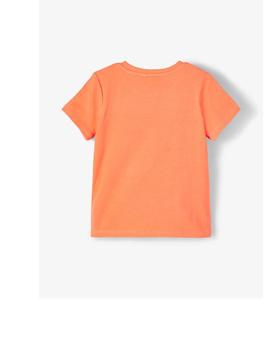 Camiseta Name it Gafas Naranja Para Niño