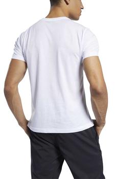 Camiseta Reebok GS Linear Re Blanco Hombre