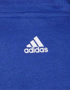 Sudadera Adidas Logo HD Azul/Blanco Niño