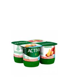 Yogur Desnatado  Activia Piña pack/4