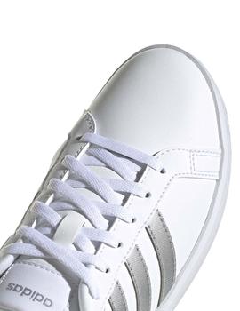 Zapatillas Adidas Courtpoint Blanco/Plata Mujer