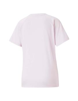 Camiseta Puma Evostripe Lavanda Mujer