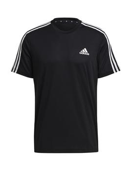Camiseta Adidas M 3S T Negro/Blanco Hombre