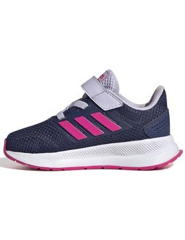 Zapatillas Adidas RunFalcon I Mno/Rosa Para Niña