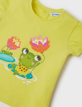 Camiseta Mayoral  M/c Limon Para Bebé Niña