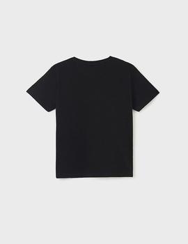 Camiseta Mayoral Camuflaje Negro Para Niño