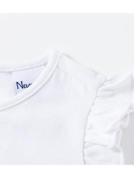 Camiseta Newness Gatitos Blanca Para Bebé
