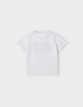 Camiseta Mayoral M/c Basica Blanco Para Bebé