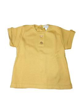 Camiseta Popys M/C Mostaza Para Bebé