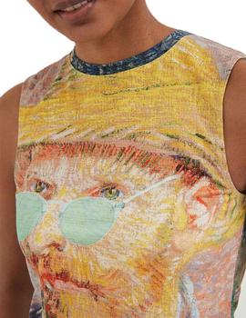Camiseta Desigual Vincent Multicolor Mujer