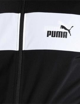 Chandal Puma Poly Suit cl Negro/Blanco Hombre
