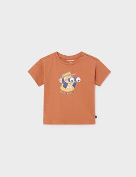 Camiseta Mayoral m/c Play Fun Arcilla Para Bebè