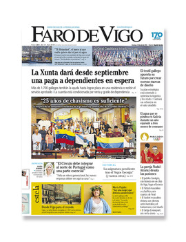 Periódico Faro de Vigo 1U/ domingo