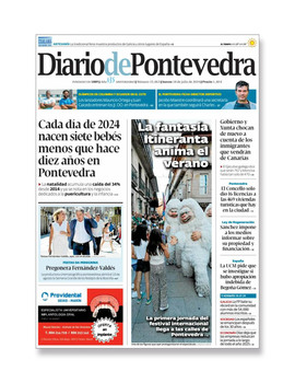 Periódico Diario de Pontevedra 1U/ diario