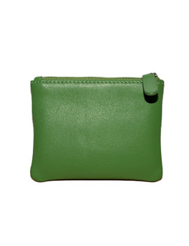 Monedero en Piel eara Mujer Color Verde - Devota & Lomba