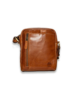 Bolso de cuero para Hombre Marrón - Rosme