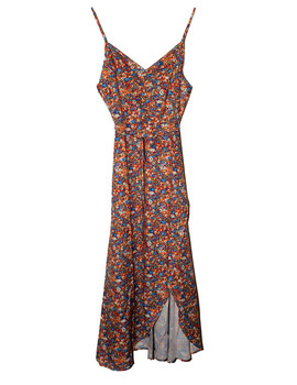 Vestido en Pico con Estampado Floral - Love M