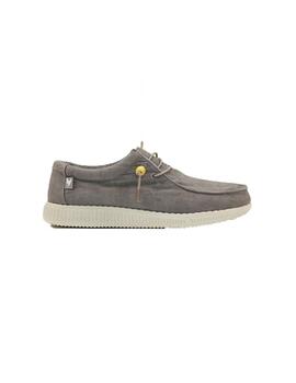 Zapatillas Walk in Pitas Wallabi Canvas Lav Gris