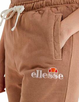 Pantalon Ellesse Tarran Cropped Jog Marron Mujer