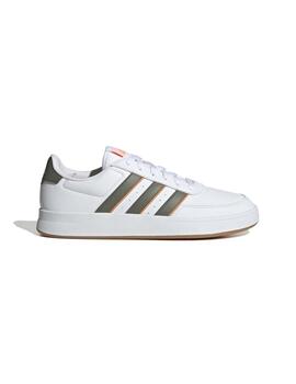 Zapatillas Adidas Breaknet 2.0 Bco/Vde/Nj Hombre