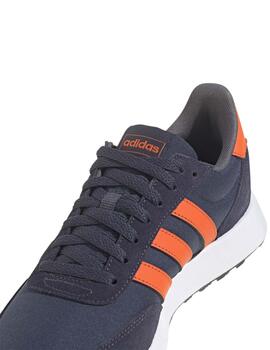 Zapatillas Adidas Run 60s 2.0 Marino/Naranj Hombre