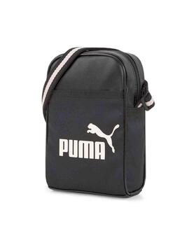 Bandolera Puma Compact Porta Negro/Blanco