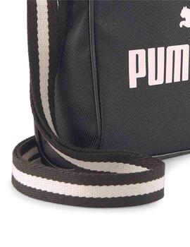 Bandolera Puma Compact Porta Negro/Blanco